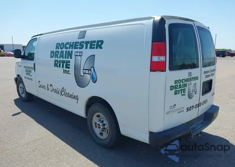 2016 GMC Savana 3500 Work Van from USA, damaged, VIN 1GTZ7HFG6G1134540